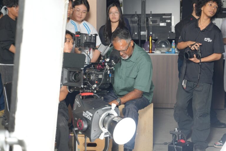 High Speed cinematographer behind the Phantom flex 4k.