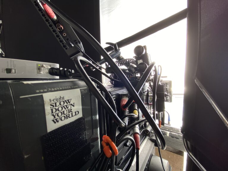 T-eight high speed camera on set