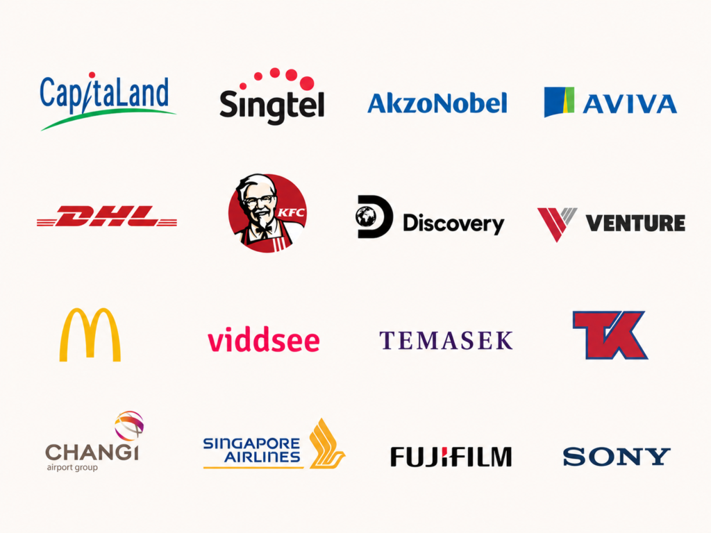 Selected T-Eight client logos