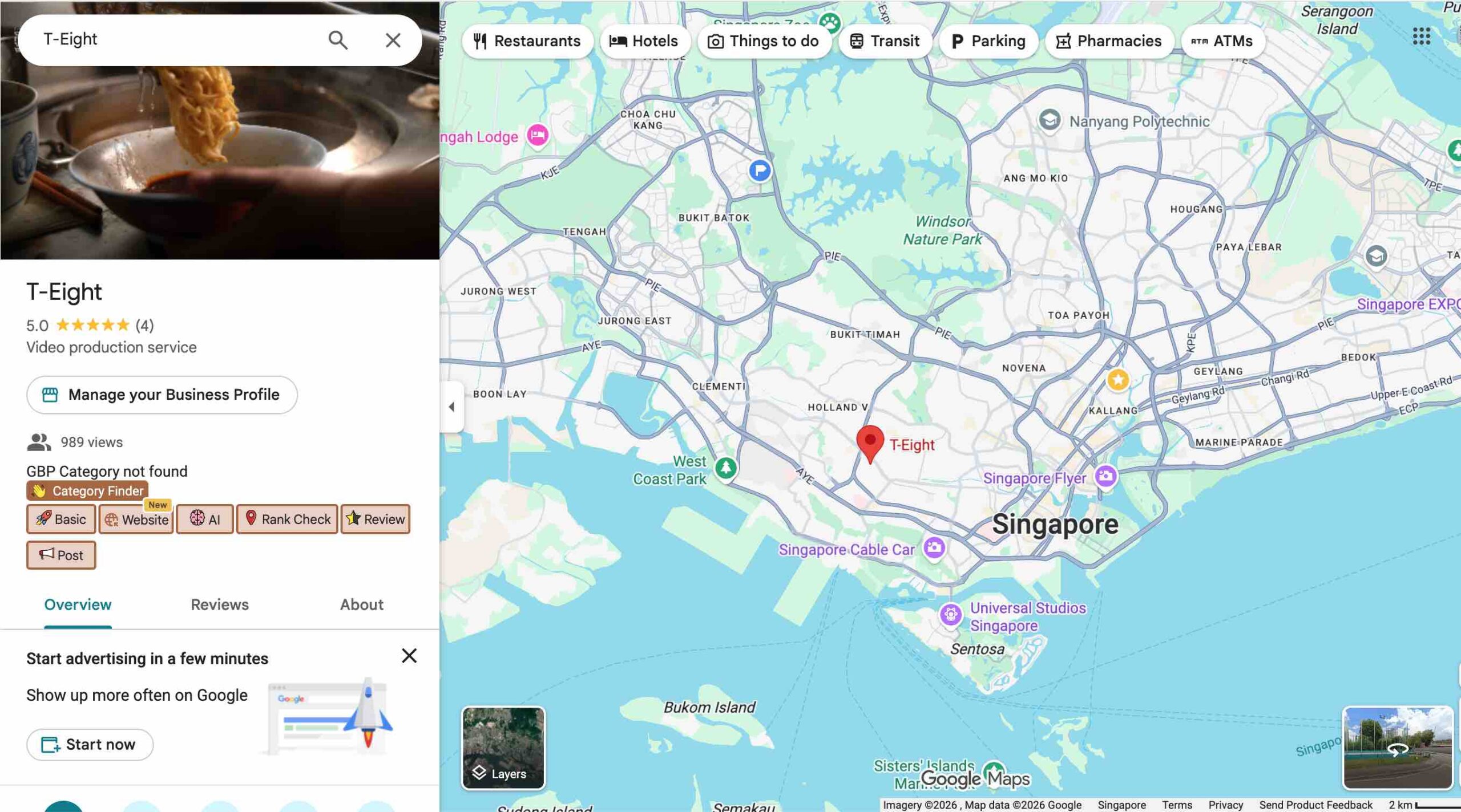 t-eight video production services in Singapore